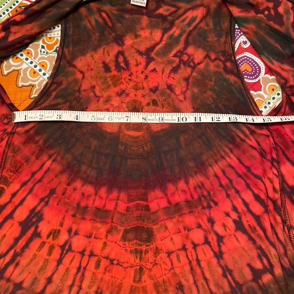 Vintage ANANTARA boho fire vest NWOT festival fairycore Labyrinth Legend - Picture 16 of 16